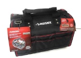 Husky 16 in Large Mouth Bag with Tool Wall