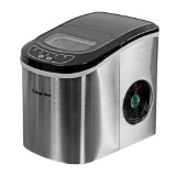 Magic Chef MCIM22ST 27 lb Ice Maker Stainless Steel - $130.99 MSRP