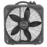Lasko Weather-Shield Select 20 in. 3-Speed Box Fan with Thermostat - $30.75 MSRP