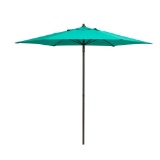 Hampton Bay 7-1/2 ft. Steel Push-Up Patio Umbrella in Emerald Coast - $39.00 MSRP