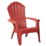 RealComfort Brickstone Red Patio Adirondack Chair - $29.81 MSRP