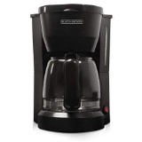 Black Decker 5-Cup Coffeemaker, Black, DCM600B $26.21 MSRP