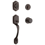 Kwikset 96870-100 Belleview SmartKey Single Cylinder Handleset with Cove Knob $55.99 MSRP