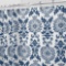 mDesign Long Decorative Damask Print - Easy Care Fabric Shower Curtain - $14.99 MSRP