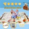 WonderView Baby Playmat Crawling Mat Folding Mat, Animal+Track 0.4inch - $43.99 MSRP