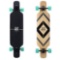 Playshion 39 Inch Drop Through Freestyle Longboard Skateboard Cruiser - $59.99 MSRP