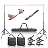 Emart Photo Video Studio Adjustable Background Stand Backdrop Support System Kit $36.99