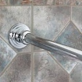 Crafts Graphy Heavy Duty Shower Curtain Rod