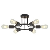 6 Lights Sputnik Chandelier Light Fixtures Modern Chandelier Lighting - $93.99 MSRP