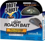 H O T Shot Ultra Liquid Roach Bait, 6-Count $7.57 MSRP