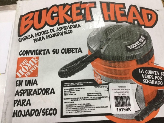 Bucket Head BH0100 Wet/Dry Vac Powerhead $22.47 MSRP