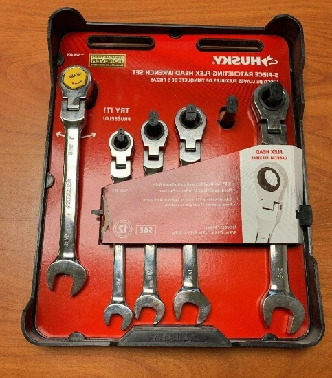 Husky 5-piece Metric Ratcheting Reversible Combination Wrench $29.99 MSRP