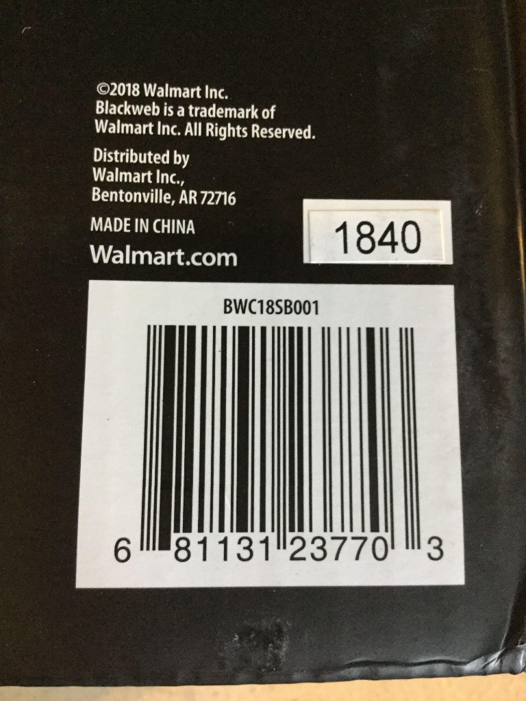 blackweb bwc18sb001 manual