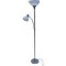 Mainstays 6 ft Combo Floor Lamp with Reading Light, Silver - $11.44 MSRP