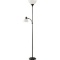 Mainstays 6 Ft Combo Floor Lamp with Reading Light, Black - $11.44 MSRP