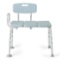 Medline Microban Medical Transfer Bench with Antimicrobial Protection for Bath- $59.99 MSRP