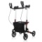Give Me Upright Walker, Stand Up Rollator Walker with Seat&Bag, 8? Wheels (Red) - $229.99 MSRP