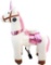 JoJoPooNy Mechanical Walking Unicorn Ride on Horse Toy with Wheels Giddy-Up $239.00 MSRP
