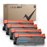 V4INK Compatible Toner Cartridge Replacement for Brother TN630 TN660 TN-660 (Black, 4-Pack),$34 MSRP