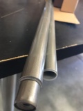 Adjustable tension curtain rod