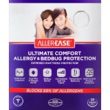 AllerEase Ultimate Comfort Allergy & Bedbug Protection Zippered Mattress Protector, Queen $29.99MSRP