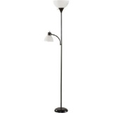 Mainstays 6 Ft Combo Floor Lamp with Reading Light, Black - $11.44 MSRP