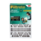 Filtrete 16x25x4, Allergen Reduction Deep Pleat HVAC Air & Furnace Filter,1200 1 Filter $28.88 MSRP
