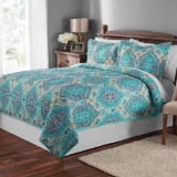 Mainstays Multicolor Paisley King Quilt - $24.97 MSRP