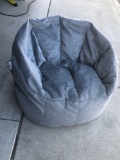 Big Joe Milano Bean Bag Chair, Gray Plush, $40.48 MSRP