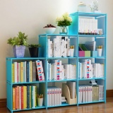 DIY Adjustable Bookcase, Bookshelf with 9 Book Shelves, Home Furniture Storage - $33.99 MSRP
