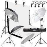 Emart 400W 5500K Daylight Umbrella Continuous Lighting Kit for Photo Studio - $86.99 MSRP