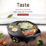 LIVEN Electric Shabu Shabu Hot Pot with BBQ, Cast Aluminum Pot Body SK-J3201A - $59.49 MSRP