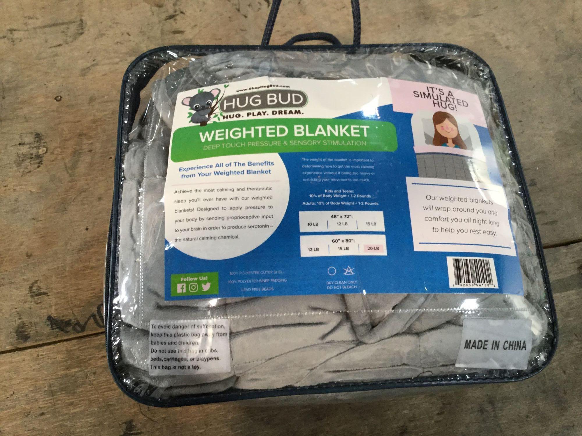 Hug bud weighted discount blanket