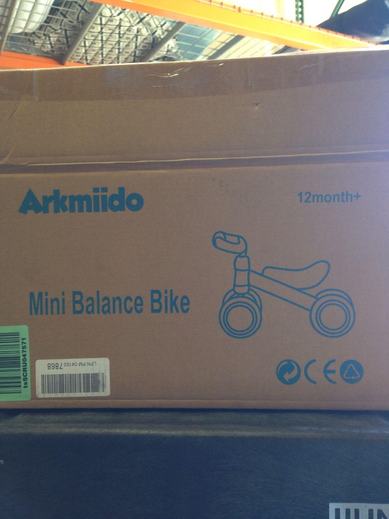 Arkmiido Mini Balance Bike | Estate & Personal Property Sporting Goods  Outdoor Sports Equipment Bikes | Online Auctions | Proxibid