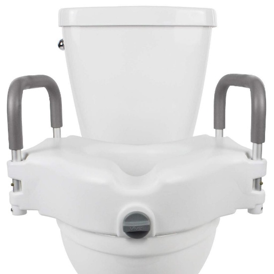 Vive Raised Toilet Seat - $67.99 MSRP