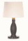 TORCH LIGHT Oval Wicker Wireless Weatherproof Table Lamp - $64.00 MSRP