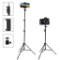 Phone Tripod Tall, Extend to 82 Inch Tripod with Cell Phone Holder