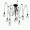 T&A TALENT AND ART Vintage Multiple Adjustable Spider Pendant Light