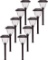 Energizer 10 Pack Stainless Steel LED Solar Path Lights - $64.95 MSRP