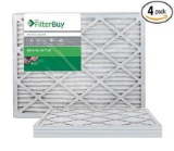 FilterBuy 20x23x1 MERV 8 Pleated AC Furnace Air Filter