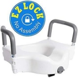 Vaunn Medical Elevated Raised Toilet Seat & Commode Booster Seat Riser - $43.35 MSRP