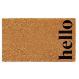Calloway Mills 102611729NBB Vertical Hello Doormat, 17