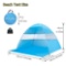 Wilwolfer Beach Tent Sun Shelter Pop Up Tents - $23.95 MSRP