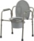 Nova Folding Commode Over Toilet and Bedside Commode, Comes with Splash Guard/Bucket/Lid $50.68 MSRP