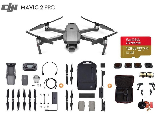 Mavic 2 Pro Drone Quadcopter, Photographer Bundle $2168.00 MSRP