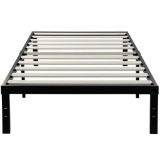 ZIYOO 14 Inch Wooden Slats Platform Bed Frame, Twin XL - $135.99 MSRP
