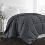 Beckham Hotel Collection Down Alternative Comforter - Hypoallergenic -Queen/Full - Gray $36.49 MSRP