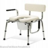 Guardian Padded Drop-Arm Commode Seat Chair G98204 - $99.99 MSRP