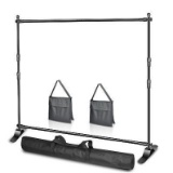 Emart 10 x 8ft W X H Photo Backdrop Banner Stand Heavy Duty - $91.28 MSRP