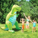 BigMouth Inc. Ginormous Inflatable Green Dinosaur Yard Summer Sprinkler $39.99 MSRP